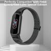 TumpCez Elastic Nylon Bands Compatible with Fitbit Luxe Bands for Women Men,Stretchy Adjustable Breathable Comfortable Sports Replacement Straps Wristband for Fitbit Luxe view 2