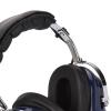 Joyzan 3.5mm Windproof Headphone, Clear Voice Pilot Headset General Noise Reduction Dual Plug Headphone with Microphone Adjustable Headband Aviation Headset for Pilots view 4