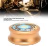 HiFi Disc Stabilizer, Record Weight Stabilizer, Professional Record Clamp Turntables Disc Stabilizer with Silicone Bottom Pad for Record Player, Vibration Damping(Gold) view 3