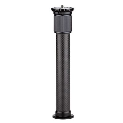 Carbon Fiber Tripod Extension Two-Section Rod Central Column Extender Tube for Photo Studio Monopod DSLR Camera Microphone Stand