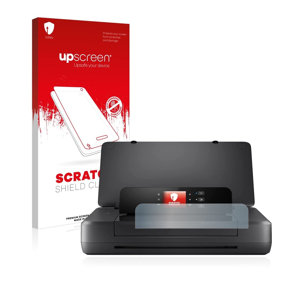 upscreen Scratch Shield Screen Protector compatible with HP OfficeJet 200 - HD-Clear, Anti-Fingerprint