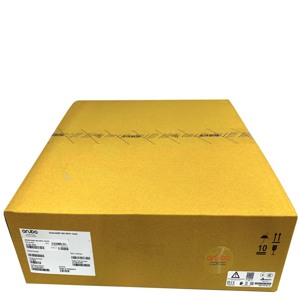 HPE - Switching Aruba 6200F 48G 4SFP+ SWCH (Renewed)