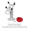 Castles VEGA3000 Lite Swivel and Tilt Stand (White) view 3