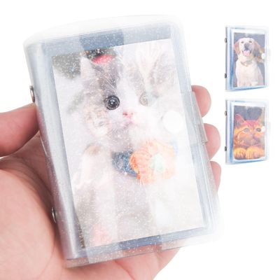 Ruibytree 2 Pack 36 Pocket Mini Photo Album 2x3 for Fujifilm Instax, White