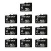 Micro Center 16GB Class 10 MicroSDHC Flash Memory Card with Adapter for Mobile Device Storage Phone, Tablet, Drone & Full HD Video Recording - 80MB/s UHS-I, C10, U1 (10 Pack) view 1