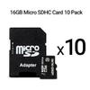 Micro Center 16GB Class 10 MicroSDHC Flash Memory Card with Adapter for Mobile Device Storage Phone, Tablet, Drone & Full HD Video Recording - 80MB/s UHS-I, C10, U1 (10 Pack) view 2