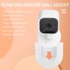 4pack Blink Mini Camera Wall Mount , Strong Adhesive Wall Mount for Blink Mini Indoor Camera, No Drilling or Screw Secured Fixed,Easy to Install view 4