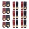 Mikikit Cattle Leather Cord Organizers 24pcs Cable Storage Organizer Easy to Use Headphone Wire Holders view 1