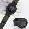 Abanen 22mm Nylon Military Style Watch Bands for Garmin Instinct 3 45mm/ 2 Solar, Woven Fabric Durable Wristband Strap for Instinct E 45mm/ Tactical/Tide/Esports (Green) view 3