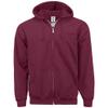 Gildan Heavy Blend 8 oz. 50/50 Full Zip Hood (G186) Cardinal Red, 3X-Large view 1