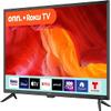 ONN 24-Inch Class HD LED Smart TV 720p Resolution, 60 Hz Refresh Rate, DLED Display, Wireless Streaming 100012590 (Renewed) view 2