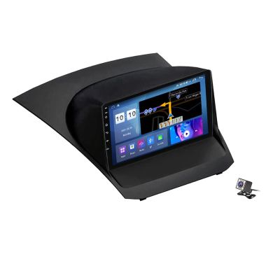 Android 11.0 Car Stereo Radio Head Unit Replacement for Ford Fiesta 2008-2019 with Bluetooth GPS FM WiFi Backup Camera Steering Wheel Control