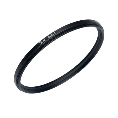 72mm to 67mm Step-Down Rings Filter Adapter for All Brands UV ND CPL Metal Step-Down Rings Adapter Filter