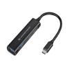 Conceptronic HUBBIES12B 4-Port USB 3.2 Gen 1 Hub USB-C x 2 USB-A x 2 Aluminum Housing view 1
