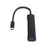 Conceptronic HUBBIES12B 4-Port USB 3.2 Gen 1 Hub USB-C x 2 USB-A x 2 Aluminum Housing view 3