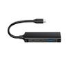 Conceptronic HUBBIES12B 4-Port USB 3.2 Gen 1 Hub USB-C x 2 USB-A x 2 Aluminum Housing view 4