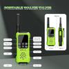 Retevis RT49P Waterproof Two Way Radio, IP67 Waterproof Floating Walkie Talkies, Rechargeable Walkie Talkies for Adults, VOX, NOAA, Flashlight, SOS, for Kayaking, Camping, Skiing 4 Pcs Green view 2