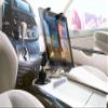ARKON Car Cup Holder Tablet Mount for Apple iPad Air 2 iPad Pro iPad 4 3 2 Retail Black (TABRM023) & Robust Mount Shaft Black Retail (SP-RM250) view 4