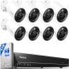 REOLINK 12MP Security Camera System Commercial, 8pcs H.265 12MP PoE Security Cameras Outdoor, Person Vehicle Pet Detection, Spotlight Color Night Vision, 16CH NVR 4TB HDD, RLK16-1200B8-A view 1