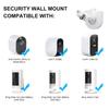 2pack Strong Adhesive Wall Mount +Adjustable Indoor/Outdoor Security Wall Mount Compatible with Arlo Pro/Pro 2/Pro 3/Ultra/Ultra 2,Ring Indoor Cam(1st Gen) , eufyCam E/2C view 2