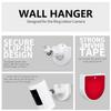 2pack Strong Adhesive Wall Mount +Adjustable Indoor/Outdoor Security Wall Mount Compatible with Arlo Pro/Pro 2/Pro 3/Ultra/Ultra 2,Ring Indoor Cam(1st Gen) , eufyCam E/2C view 4
