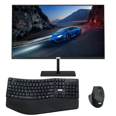 TechMagnet All in one Desktop Computer,Cheetah 6,Intel Core i5 6th Gen,8GB DDR3,120GB SSD,New 22 inch LED,MTG Wireless Ergonomic Keyboard Mouse,USB Wi-Fi,Windows 11(Renewed)