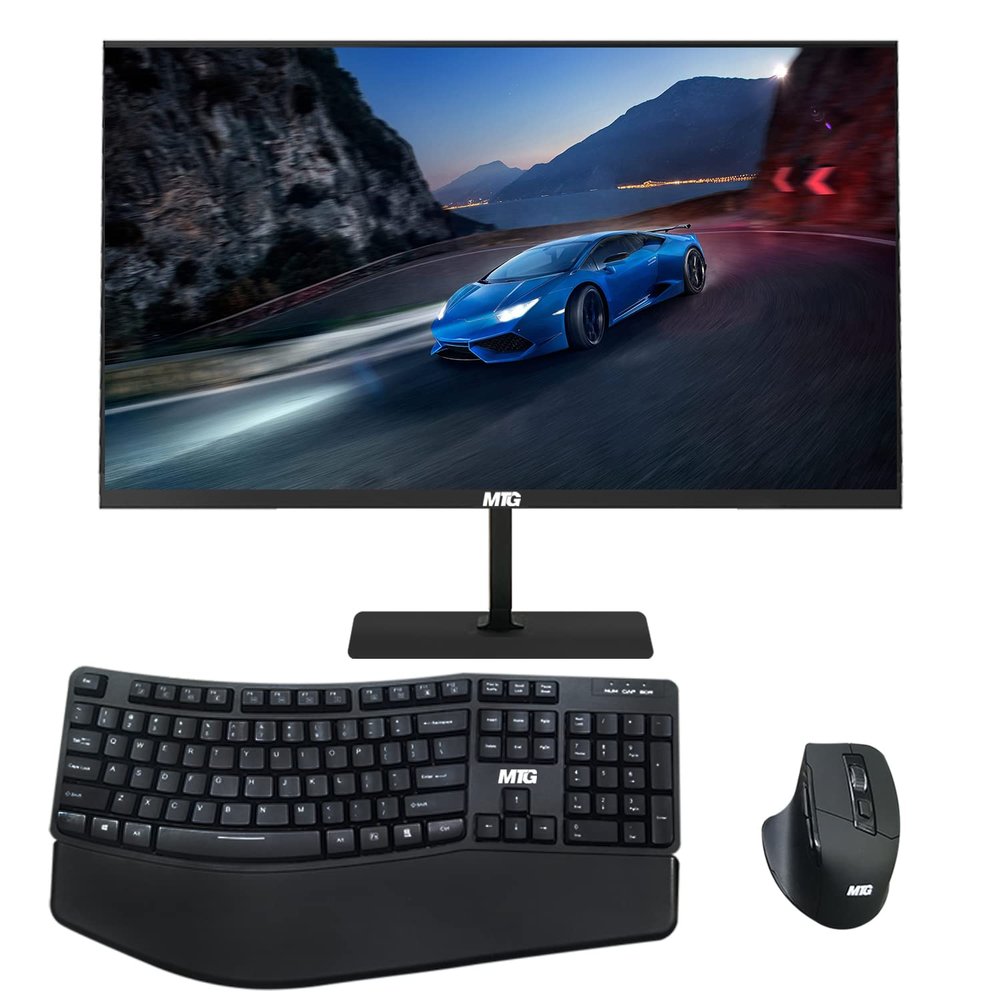TechMagnet All in one Desktop Computer,Cheetah 6,Intel Core i5 6th Gen,8GB DDR3,120GB SSD,New 22 inch LED,MTG Wireless Ergonomic Keyboard Mouse,USB Wi-Fi,Windows 11(Renewed)