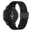Chofit Mesh Band Compatible for Amazfit T-rex2 Stainless Steel Strap Replacement Bands Metal Mesh Wristband Strap for Amazfit T-rex2 (Black) view 4