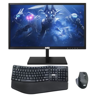 TechMagnet All in one Desktop Computer,Cheetah 6,Intel Core i5 6th Gen,16GB DDR3,240GB SSD,27 inch LED Monitor,MTG Wireless Ergonomic Keyboard Mouse,USB Wi-Fi,Windows 11(Renewed)