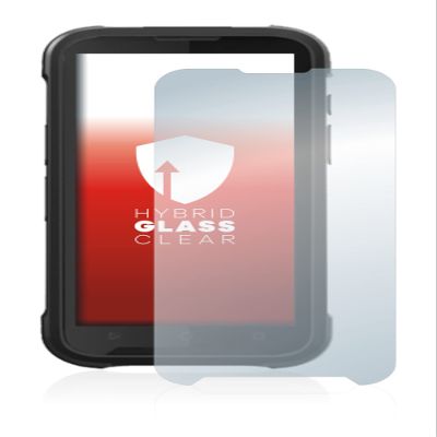 upscreen Screen Protector Film compatible with Bluebird EF550R - 9H Glass Protection, Extreme Scratch Resistant