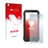 upscreen Screen Protector Film compatible with Bluebird EF550R - 9H Glass Protection, Extreme Scratch Resistant view 2