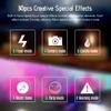 Andoer RGB LED Video Light Portable Light Panel 3000K-6500K Dimmable Brightness 30 Special Effects CRI 95 for Portrait Video Recording Product Photography view 3