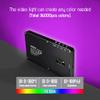 Andoer RGB LED Video Light Portable Light Panel 3000K-6500K Dimmable Brightness 30 Special Effects CRI 95 for Portrait Video Recording Product Photography view 4
