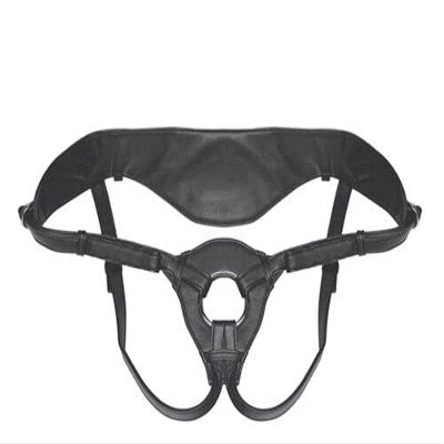 [Waller PAA] Patent Leather Strap-on Harness - Black