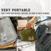 Enthusiast Gear Waterproof Electronics Organizer  Durable Travel Case for Cords, Chargers, and Gadgets  Compact, Lightweight, and Perfect for Outdoor Adventures or Daily Use (Green) view 3