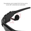 ASHATA Smart Bluetooth Sunglasses, Removable Polarized Sports Sunglasses with Stereo Handsfree Headset, Bluetooth Headset Sunglasses for Cycling Driving view 3
