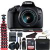 Canon EOS 2000D / Rebel T7 Digital SLR Camera Body w/EF-S 18-55mm f/3.5-5.6 Lens 3 Lens DSLR Kit + Pixibytes Basic Bundle (International Bundle) (Renewed) view 1