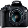 Canon EOS 2000D / Rebel T7 Digital SLR Camera Body w/EF-S 18-55mm f/3.5-5.6 Lens 3 Lens DSLR Kit + Pixibytes Basic Bundle (International Bundle) (Renewed) view 2