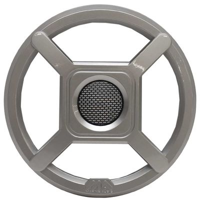 ASA Electronics Boat Speaker Grille Cover RGMACX1SS | 6 1/2 Inch Silver