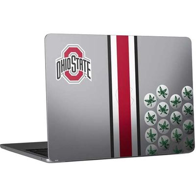 Skinit Laptop Decal Skin Compatible with MacBook Air 13.6in M2 (2022) - Officially Licensed Ohio State University Ohio State University Buckeyes Design