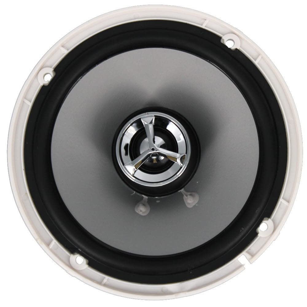 ASA Boat Coaxial Speaker MSX65 | 150 Watt 6.5 Inch White NO Grille