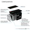 Mighty Max Battery 12V 7Ah F2 Replacement Battery for APC Back-UPS XS 1300VA BX1300LCD - 8 Pack view 3