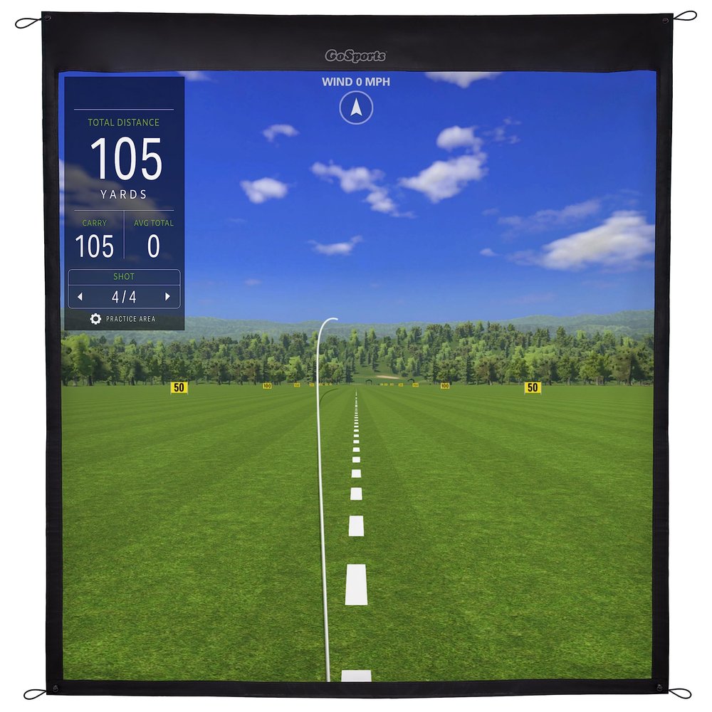 GoSports Golf Simulator Impact Screen - Choose Size