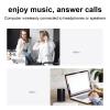 USB Bluetooth 5.0 Adapter, Music Transmitter, for Computer/TV/Projector/Headphones/Speakers, Plug and Play, Mini Compact Size, Anti Interference view 2