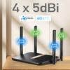 Cudy New AC1200 Unlocked 4G LTE Modem Router with SIM Card Slot, 1200Mbps Mesh WiFi, EC25-AFX Qualcomm Chipset, Detachable Cellular Antennas, DDNS, VPN, LT500D view 2