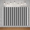 KUKUSOUL 10x8ft Black and White Stripes Photo Backdrop Black White Backdrop Racing Theme Birthday Party Baby Shower Decoratio Photo Props Family Photoshoot Portrait Studio Props KU241 view 3