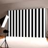KUKUSOUL 10x8ft Black and White Stripes Photo Backdrop Black White Backdrop Racing Theme Birthday Party Baby Shower Decoratio Photo Props Family Photoshoot Portrait Studio Props KU241 view 4
