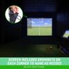 GoSports Golf Simulator Impact Screen - Choose Size view 3