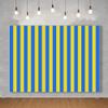 KUKUSOUL 7x5ft Yellow and Blue Horizontal Striped Photography Backdrop Birthday Party Decoration Photo Studio Props Banner Adult Elder Girl Boy Wallpaper KU268 view 3