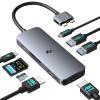 Docking Station for MacBook Pro Air, LIONWEI USB C Docking Station Dual Monitor, Dual HDMI Adapter Hub for Mac MacBook Pro with 2 HDMI, 3 USB 3.0, SD TF Card Reader and 100W PD USB C Charging Port view 1